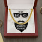 To my Badass Bearded Boyfriend - Cuban Link Chain Necklace - Cuban Link Chain (14k Gold over Stainless Steel) - Jewelry 2