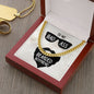 To my Badass Bearded Boyfriend - Cuban Link Chain Necklace - Jewelry 7