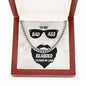 To my Badass Bearded Father-in-law - Cuban Link Chain Necklace - Jewelry 21