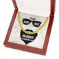 To my Badass Bearded Father-in-law - Cuban Link Chain Necklace - Jewelry 15
