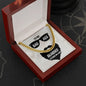 To my Badass Bearded Father-in-law - Cuban Link Chain Necklace - Jewelry 10