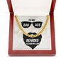 To my Badass Bearded Father-in-law - Cuban Link Chain Necklace - Jewelry 13