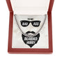 To my Badass Bearded Hubby - Cuban Link Chain Necklace - Jewelry 19
