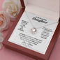 To my Beautiful Daughter - from Mom - Love and Light - Love Knot Necklace - Jewelry 10
