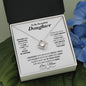 To my Beautiful Daughter - from Mom - Love and Light - Love Knot Necklace - Jewelry 3