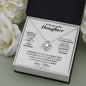 To my Beautiful Daughter - from Mom - Love and Light - Love Knot Necklace - Jewelry 4