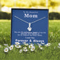To my Beautiful Mom - Priceless Jewel - Alluring Beauty Necklace - Jewelry 14