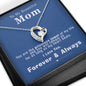To my Beautiful Mom - Priceless Jewel - Forever Love Necklace - Jewelry 3