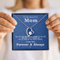 To my Beautiful Mom - Priceless Jewel - Forever Love Necklace - Jewelry 13
