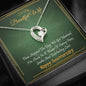 To my Beautiful Wife - Time Stopped - Anniversary Gift - Forever Love Necklace - Jewelry 4