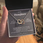 To my Daughter - Amazing - Interlocking Hearts Necklace - Jewelry 17