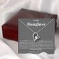 To my Daughter - Brave - Gray - Forever Love Necklace - Jewelry 8