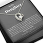To my Daughter - Brave - Gray - Forever Love Necklace - Jewelry 3