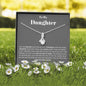 To my Daughter - Braver - Gray - Alluring Beauty Necklace - Jewelry 14