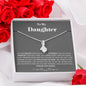 To my Daughter - Braver - Gray - Alluring Beauty Necklace - Jewelry 11