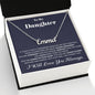 To My Daughter - Personalized Name Necklace Personalized Name Necklaces Custom Name Necklace Script Name Necklaces Personalized Gift For