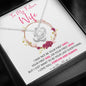 To my Future Wife - last everything - Love Knot Necklace - Jewelry 3
