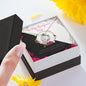 To my Gorgeous Wife - Beautiful Love Story - Forever Love Necklace - Jewelry 2