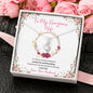 To my Gorgeous Wife - Loving you and Breathing - Alluring Beauty Necklace - Jewelry 3