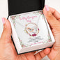 To my Gorgeous Wife - Loving you and Breathing - Interlocking Hearts Necklace - Jewelry 7