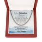 To my Grandson - always Remember how much i Love you - Cuban Link Chain Necklace - Jewelry 7