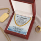 To my Grandson - always Remember how much i Love you - Cuban Link Chain Necklace - Jewelry 15