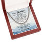 To my Grandson - always Remember how much i Love you - Cuban Link Chain Necklace - Jewelry 8