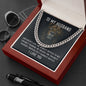 To my Husband - God doesn’t give - Cuban Link Chain Necklace - Jewelry 22