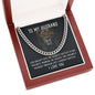 To my Husband - God doesn’t give - Cuban Link Chain Necklace - Jewelry 21