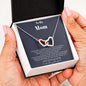 To my Mom - from Daughter - Hearts as One - Interlocking Hearts Necklace - Jewelry 7