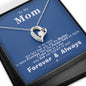 To my Mom - more Precious - Forever Love Necklace - Jewelry 3