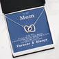 To my Mom - more Precious - Interlocking Hearts Necklace - Jewelry 9