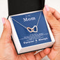 To my Mom - more Precious - Interlocking Hearts Necklace - Jewelry 7