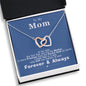 To my Mom - more Precious - Interlocking Hearts Necklace - Jewelry 6