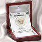 To my Shieldmaiden 2 - Interlocking Hearts Necklace - Jewelry 5