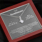 To my Soulmate - my always and Forever - Gray - Alluring Beauty Necklace - Mahogany Style Luxury Box - Jewelry 7