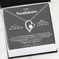 To my Soulmate - my always and Forever - Gray - Forever Love Necklace - Jewelry 10