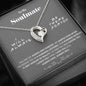 To my Soulmate - my always and Forever - Gray - Forever Love Necklace - Jewelry 4
