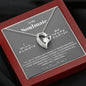 To my Soulmate - my always and Forever - Gray - Forever Love Necklace - Mahogany Style Luxury Box - Jewelry 6