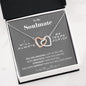 To my Soulmate - Amazing - Interlocking Hearts Necklace - Jewelry 9
