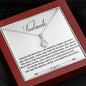 To my Soulmate - Forever Soulmate - Alluring Beauty Necklace - Mahogany Style Luxury Box - Jewelry 7