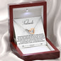 To my Soulmate - Forever Soulmate - Interlocking Hearts Necklace - Jewelry 5