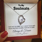 To My Soulmate Forever To Last Necklace Gift Soulmate Birthday Gift Soulmate Anniversary Gift Christmas Gift Valentine’s Day Gift - Jewelry