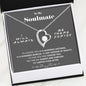 To my Soulmate - Happily ever after - Gray - Forever Love Necklace - Jewelry 10