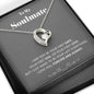 To my Soulmate - last everything - Gray - Forever Love Necklace - Jewelry 3