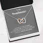 To my Soulmate - last everything - Interlocking Hearts Necklace - Jewelry 9