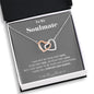 To my Soulmate - last everything - Interlocking Hearts Necklace - Jewelry 6