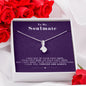 To my Soulmate - last everything - Purple - Alluring Beauty Necklace - Jewelry 11