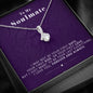 To my Soulmate - last everything - Purple - Alluring Beauty Necklace - Jewelry 2