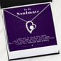 To my Soulmate - last everything - Purple - Forever Love Necklace - Jewelry 10